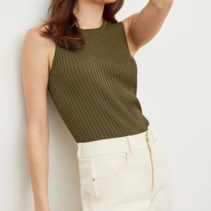 NWT M.M.LAFLEUR The Avery Top - Slinky Knit